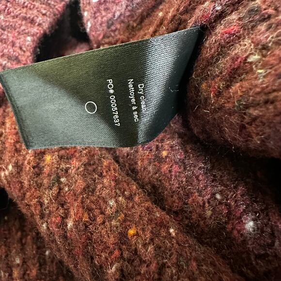 Rag & Bone Women's Donegal Recycled Wool V Neck Sweater Size Small NWT - Picture 7 of 9